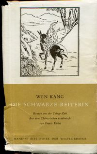 Wen, Die schwarze Reiterin. (Umschlag)