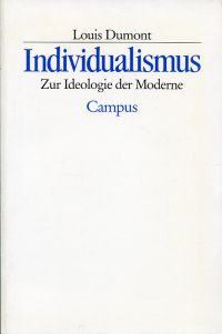 Dumont, Individualismus. (Umschlag)