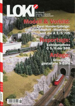 LOKI. Das Schweizer Magazin für Eisenbahn- und Modellbahnfreunde, 6 (2004) (Umschlag)