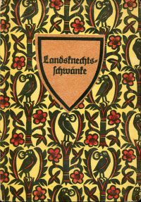 Wortelmann, Alte Landknechtsschwänke. (Umschlag)