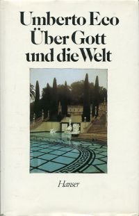 Eco, Über Gott und die Welt. (Umschlag)