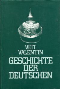 Valentin, Geschichte der Deutschen. (Umschlag)