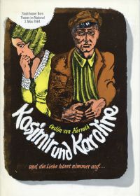 Stadttheater Bern, Kasimir und Karoline. (Umschlag)