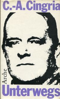 Cingria, Unterwegs zu Freunden und Landschaften. (Umschlag)