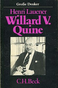 Lauener, Willard van Orman Quine. (Umschlag)