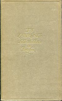 Lawrence, Selbstbildnis in Briefen. (Umschlag)
