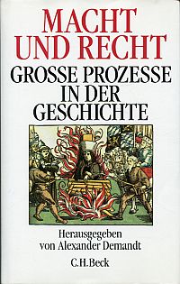 Macht und Recht. (Umschlag)