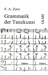 Zorn, Grammatik der Tanzkunst. (Umschlag)