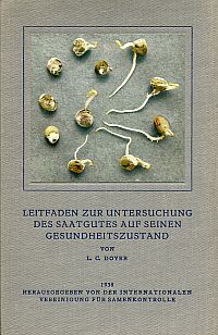 Doyer, Leitfaden zur Untersuchung des Saatgutes auf seinen Gesundheitszustand. (Umschlag)