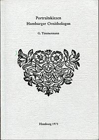 Timmermann, Portraitskizzen Hamburger Ornithologen. (Umschlag)