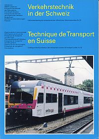 Verkehrstechnik in der Schweiz. (Umschlag)