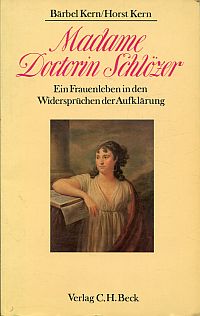 Kern, Madame Doctorin Schlözer. (Umschlag)