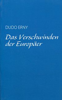 Erny, Das Verschwinden der Europäer. (Umschlag)