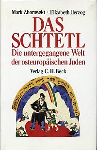 Zborowski, Das Schtetl. (Umschlag)