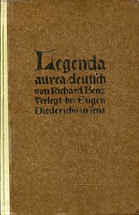 Jacobus de Voragine: Legenda aurea. (Umschlag)
