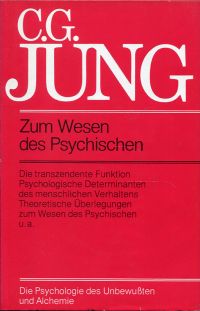 Jung, Zum Wesen des Psychischen. (Umschlag)