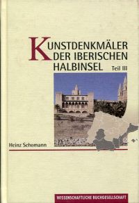 Schomann, Kunstdenkmäler der iberischen Halbinsel, Teil III: Süd-/Ostspanien. (Umschlag)