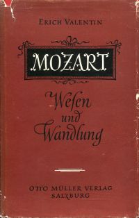 Valentin, Mozart. (Umschlag)