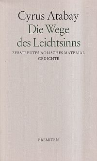 Atabay, Die Wege des Leichtsinns. (Umschlag)