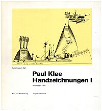 Glaesemer, Paul Klee - Handzeichnungen. (Umschlag)