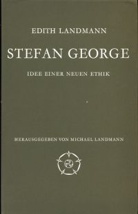 Landmann, Stefan George und die Griechen. (Umschlag)