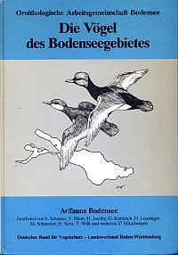 Schuster, Die Vögel des Bodenseegebietes. (Umschlag)