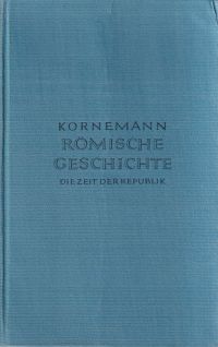 Kornemann, Römische Geschichte. (Umschlag)