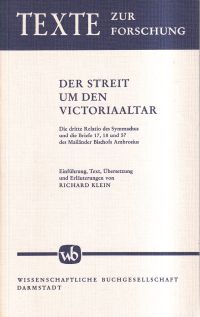 Symmachus, Certamen de ara Victoriae. (Umschlag)